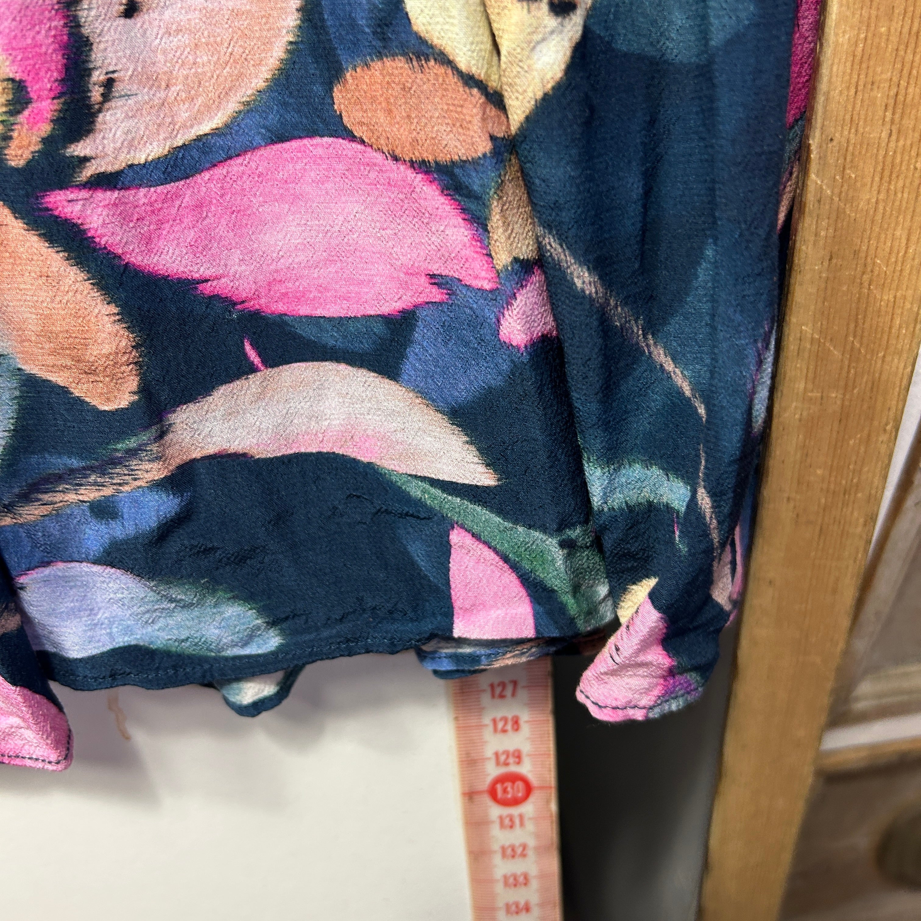Sussan Navy Viscose Multicoloured Floral Maxi  Dress - Size 14 - Image 6