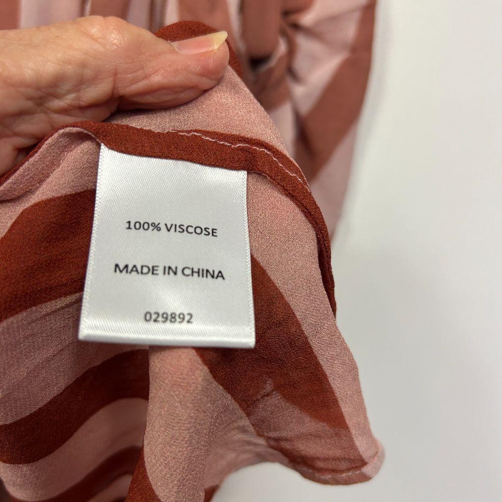 Sussan Pink Stripe Shirt - Size 18 - Image 3