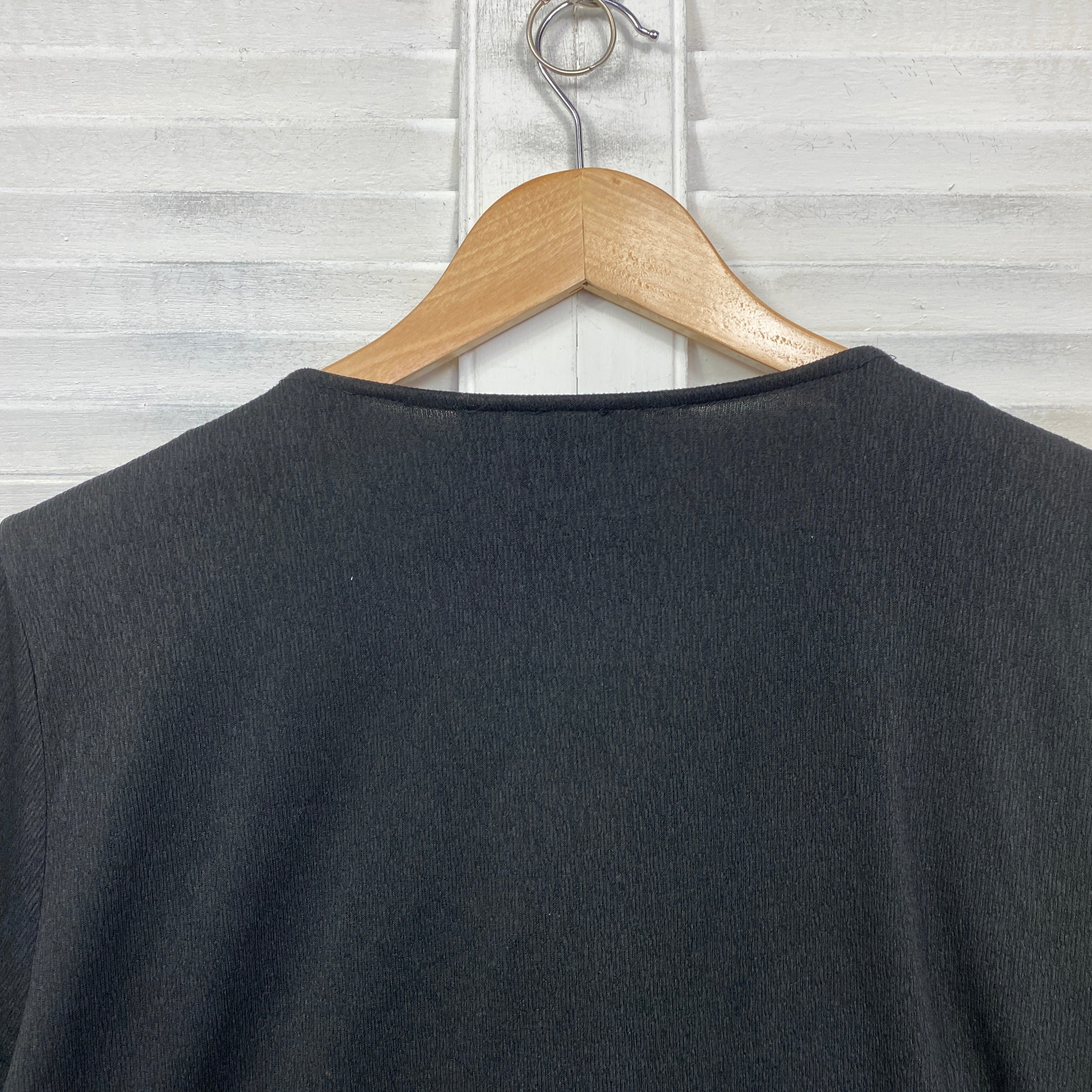 Sussan Blazer Jacket Size 2XL 16 18 Black Button Up - Image 8
