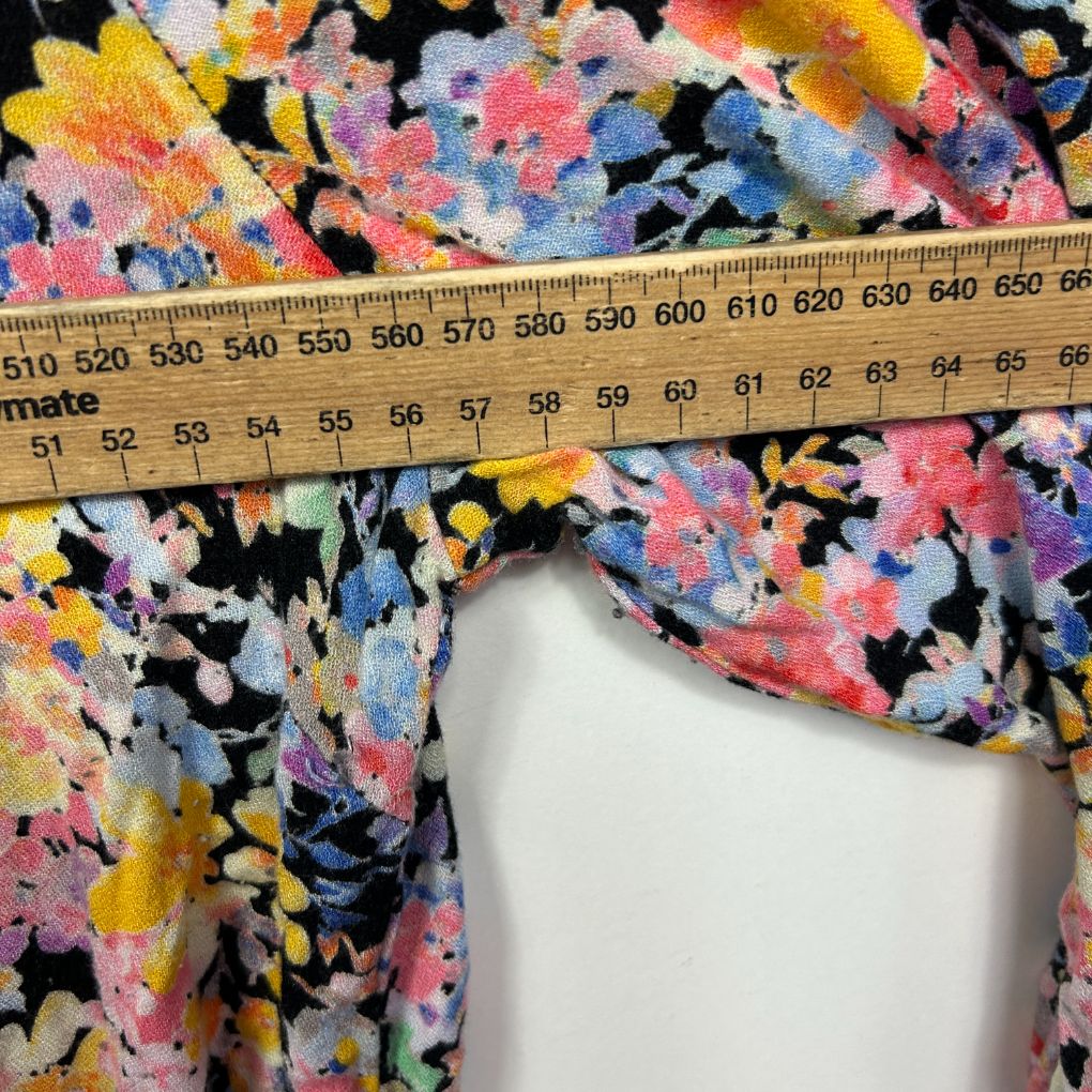 Suzanne Grae Multicoloured Floral Top - Size 18 - Image 7