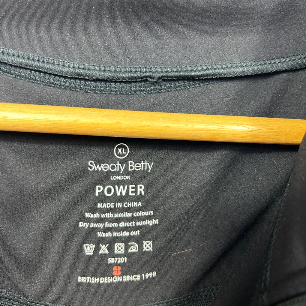 Sweaty Betty Power Softshell Black Jacket - Size XL - Image 2
