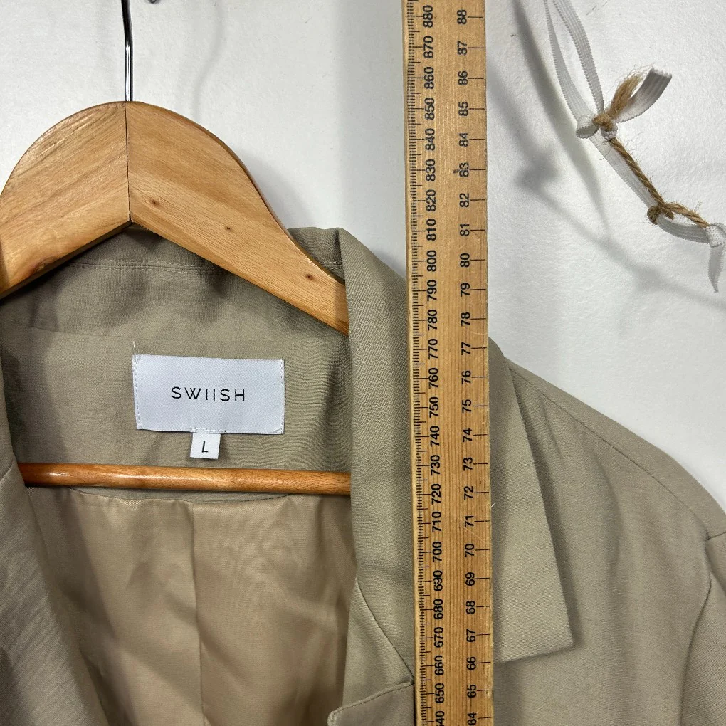 Swish Beige Blazer - Size L - Image 5