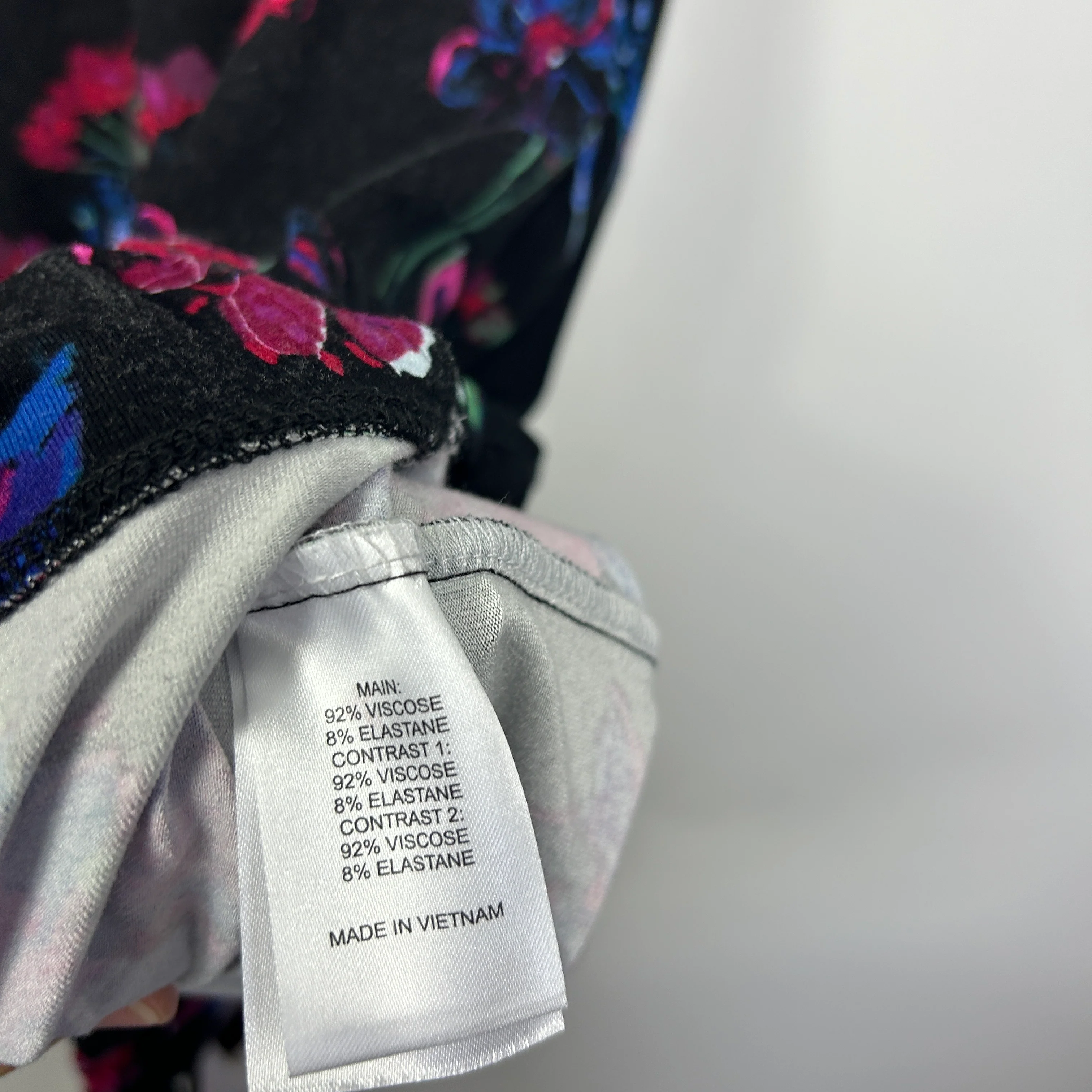 Taking Shape Pretty Basic Black Floral Dress - Size 14/XS - Image 4
