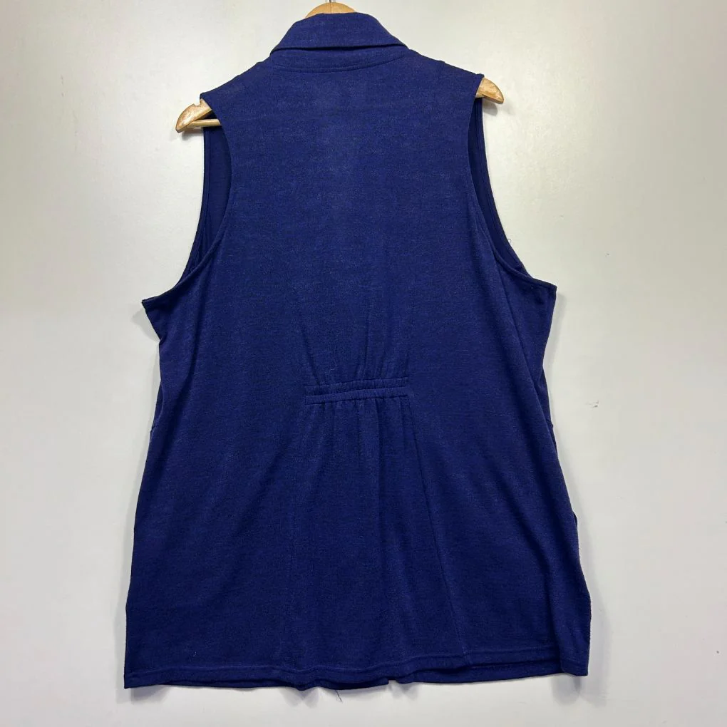 Taking Shape Purple Sleeveless Vest Top - Size 20/L - Image 5