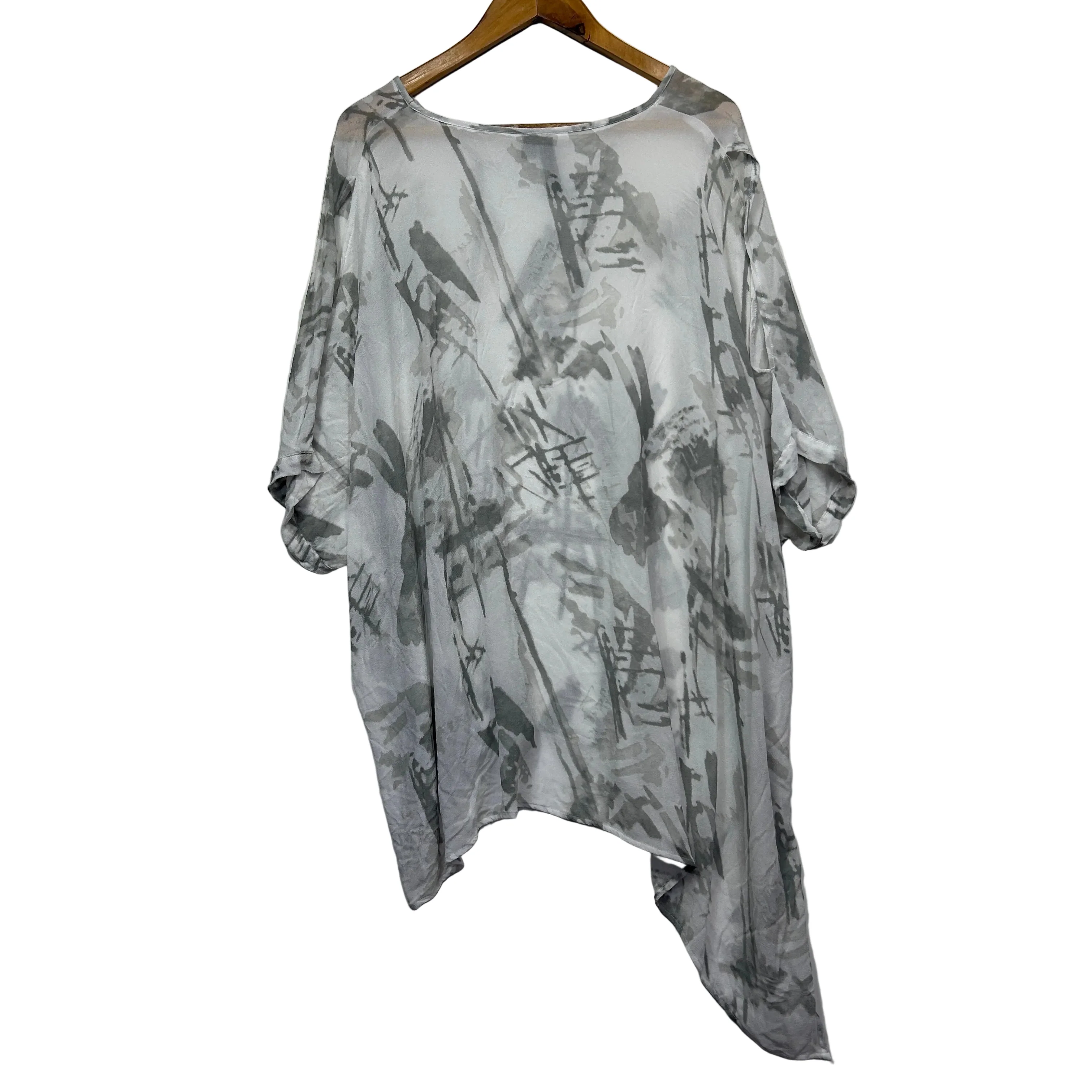 Taking Shape White Sheer Top - Size 18/M - Image 2