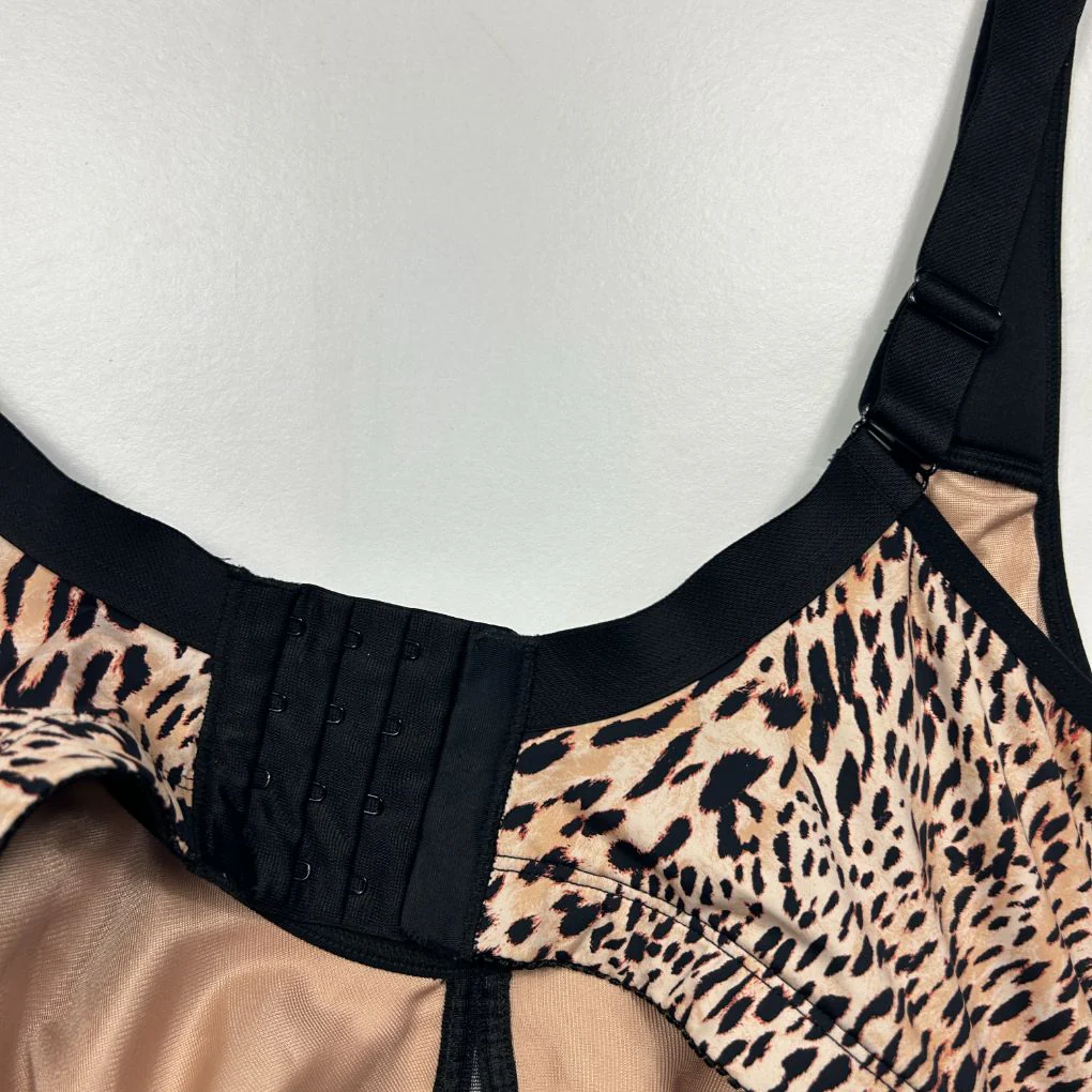 Taking Shape Leopard Print Bra - Size 24E - Image 3
