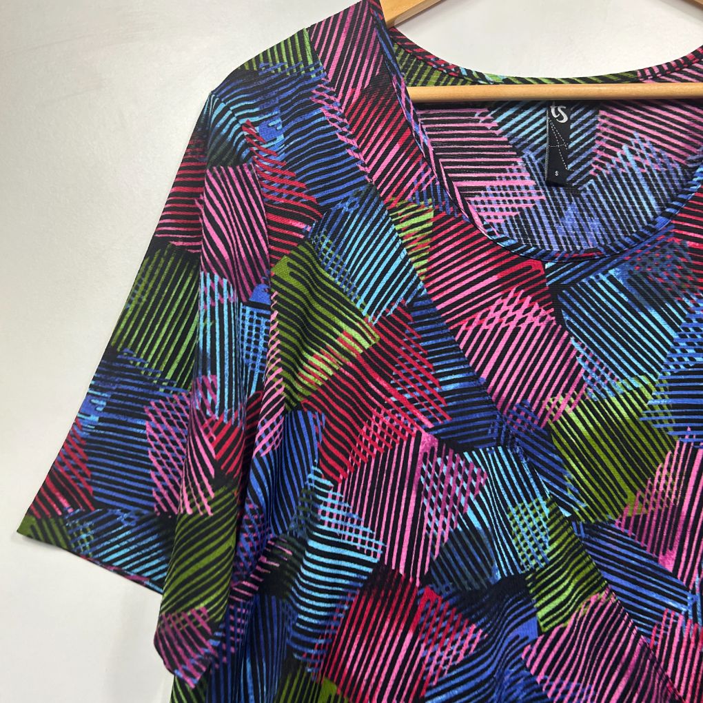 Taking Shape Multicoloured Dress - Size 16/S - Image 4