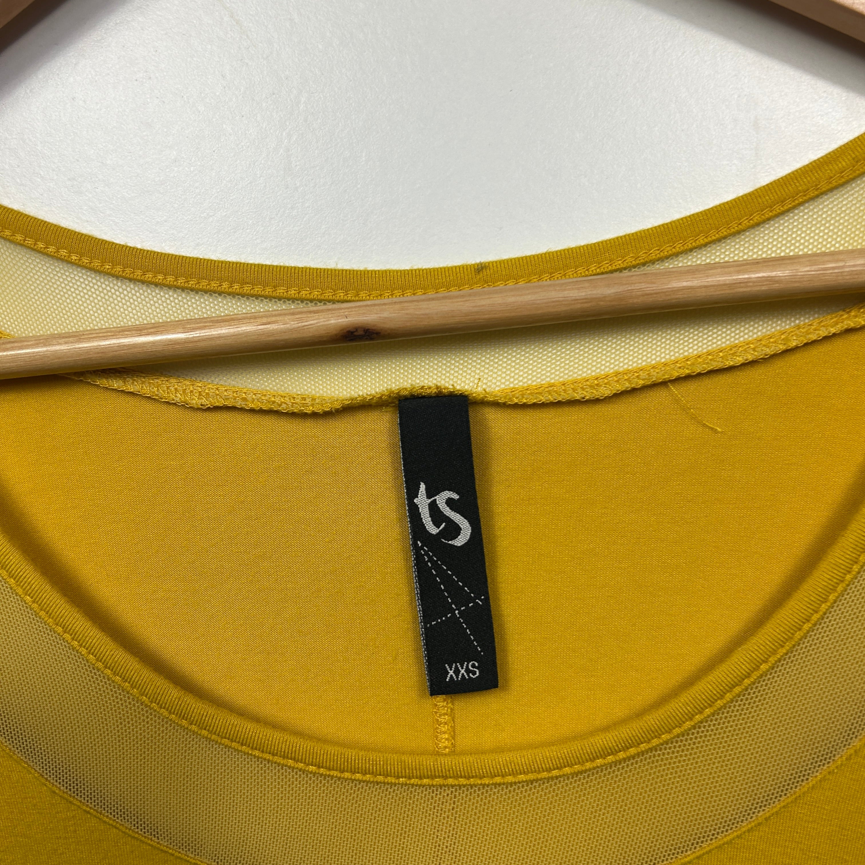 Taking Shape Mustard Yellow Top - Size 12/XXS - Image 2