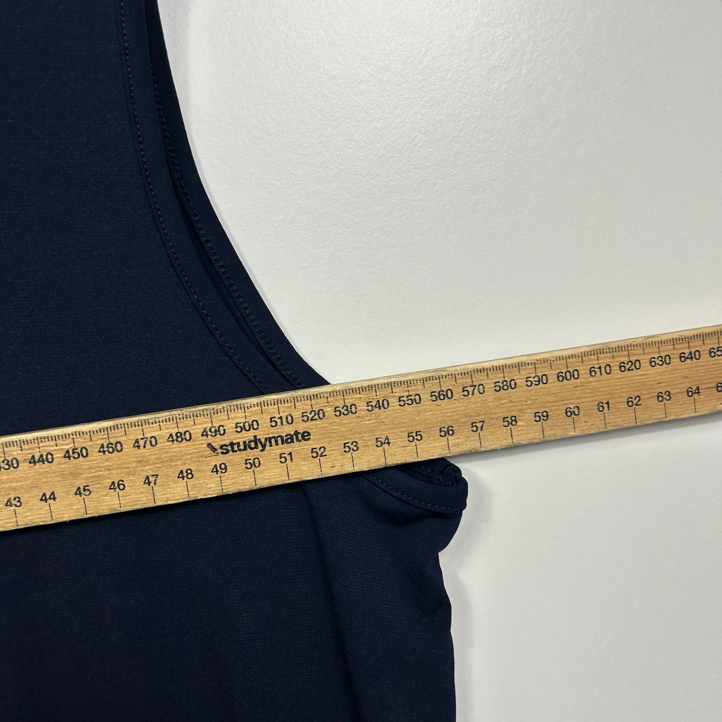 Taking Shape Sleeveless Navy Tunic Top - Size 16/Small - Image 5