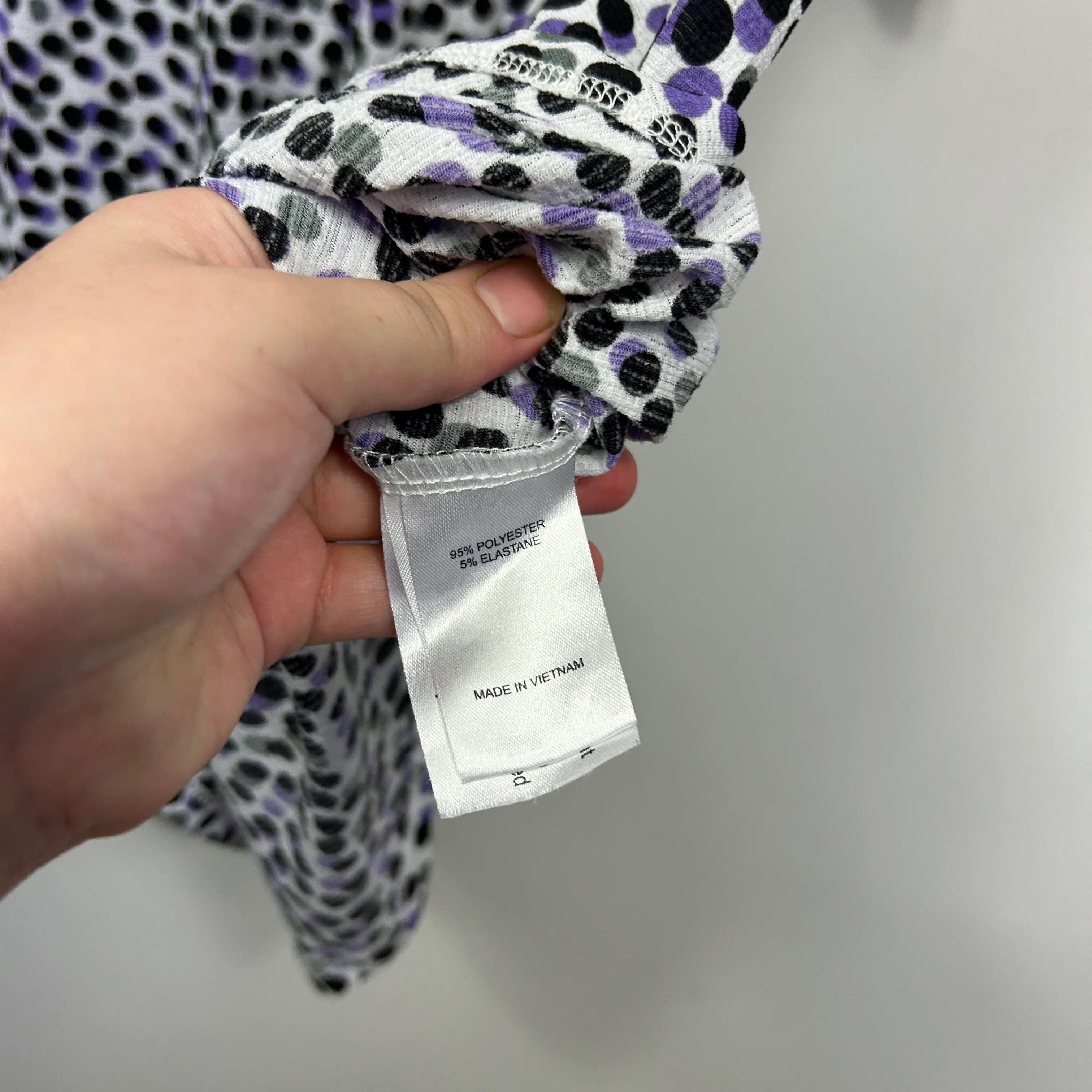 Taking Shape Spotted Print Tunic Top - Size 16/S - Image 3