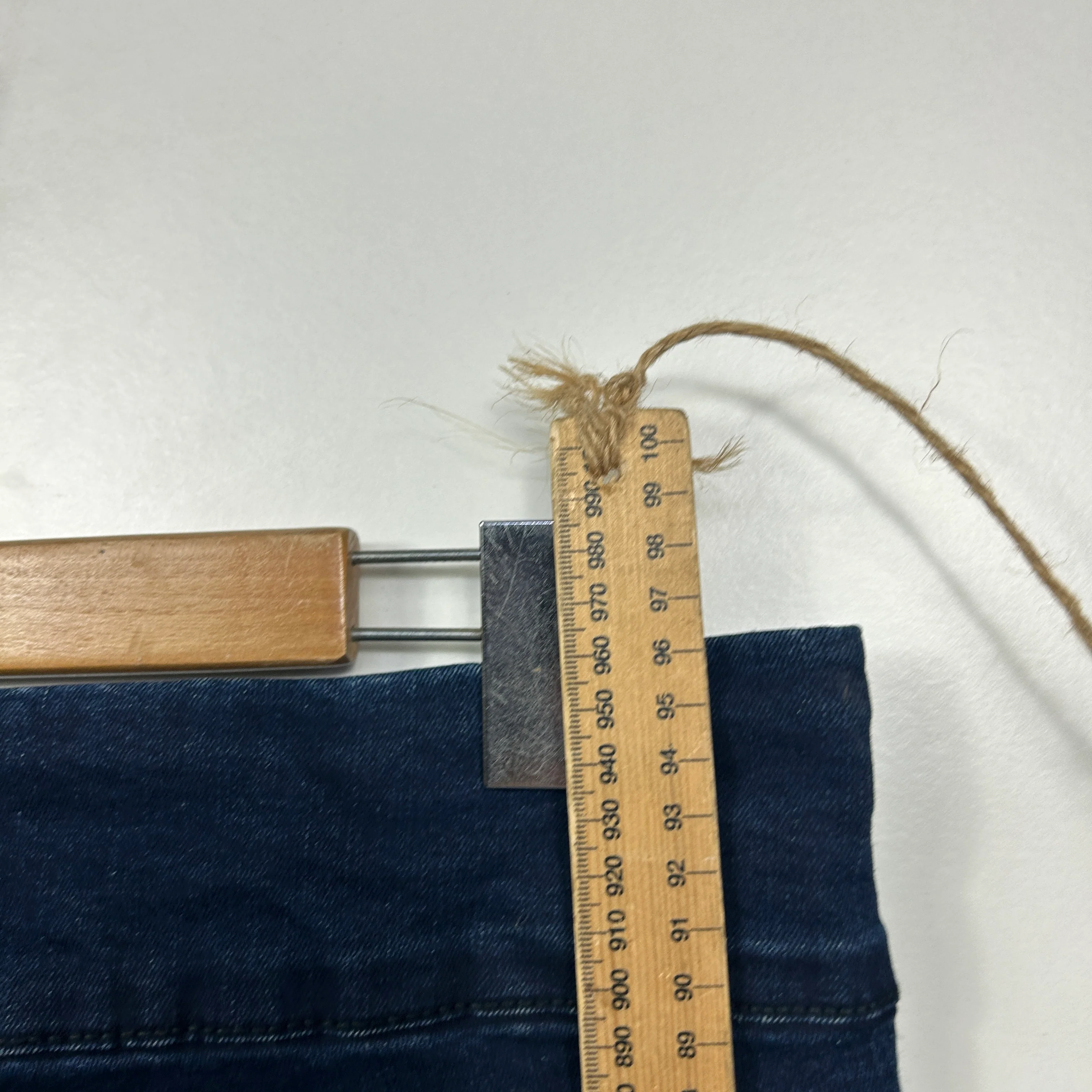 Target Ankle Length Navy Blue Denim Jeggings - Size 16 - Image 4