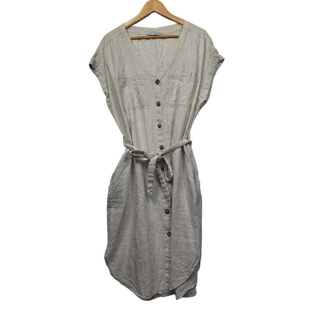 Target Natural Linen Dress - Size 18