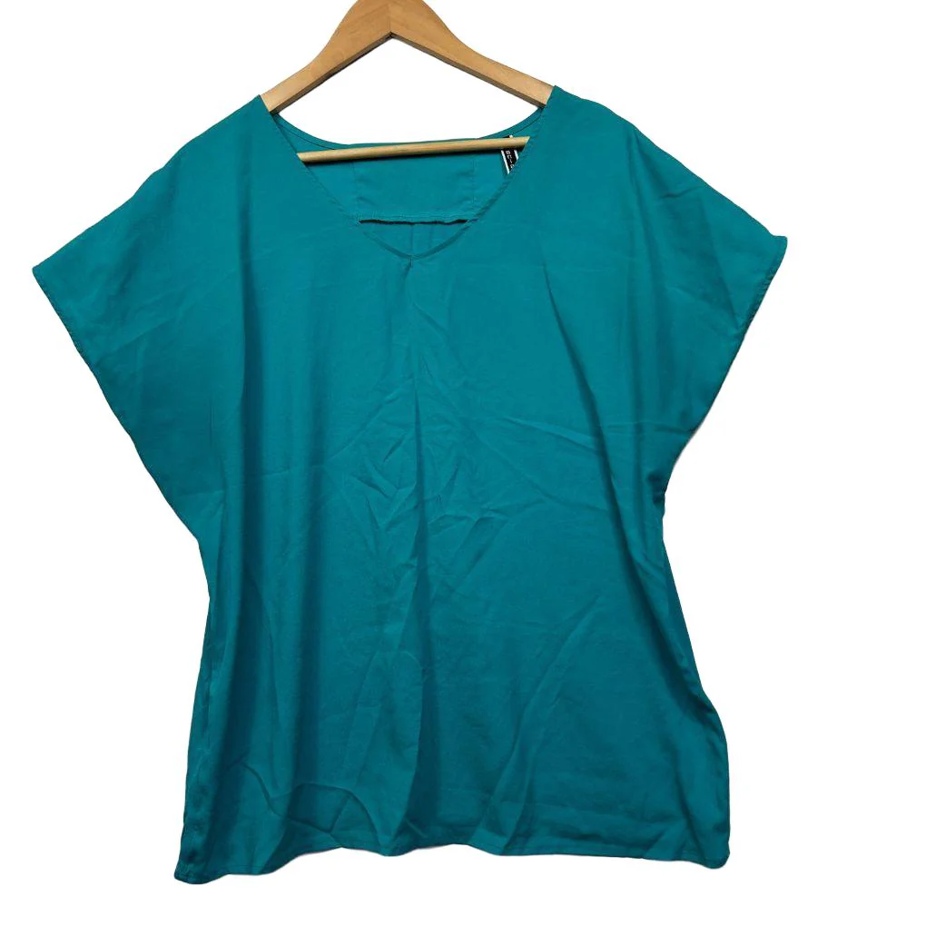 Tania Kay Teal Top - Size 16