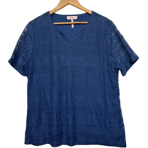 Millers Navy Top - Size 16