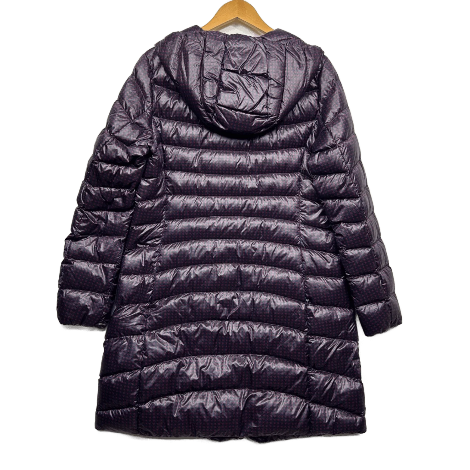 UNIQLO Ultra Light Duck Down Extra Warm Hooded Long Puffer Jacket Large Pockets - Image 2