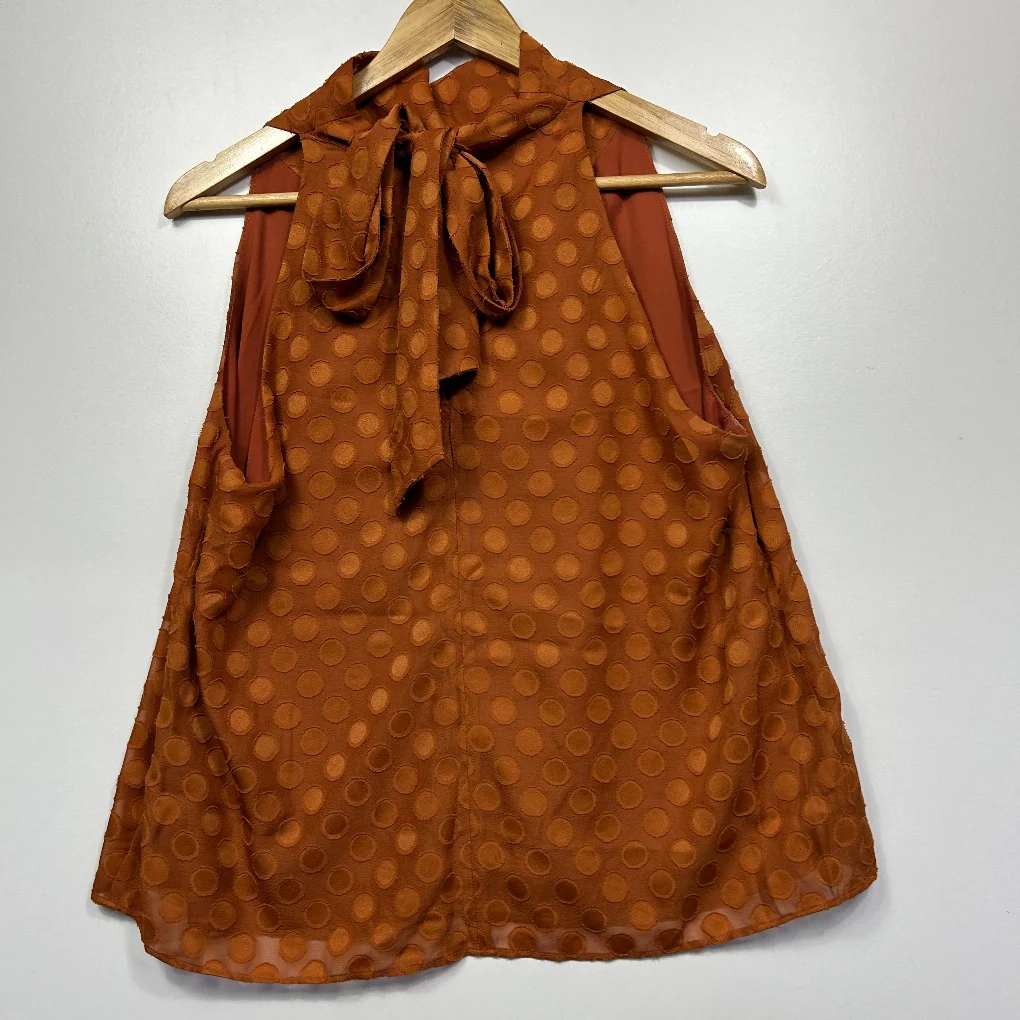 Veronika Maine Rust Top - Size 12 - Image 2
