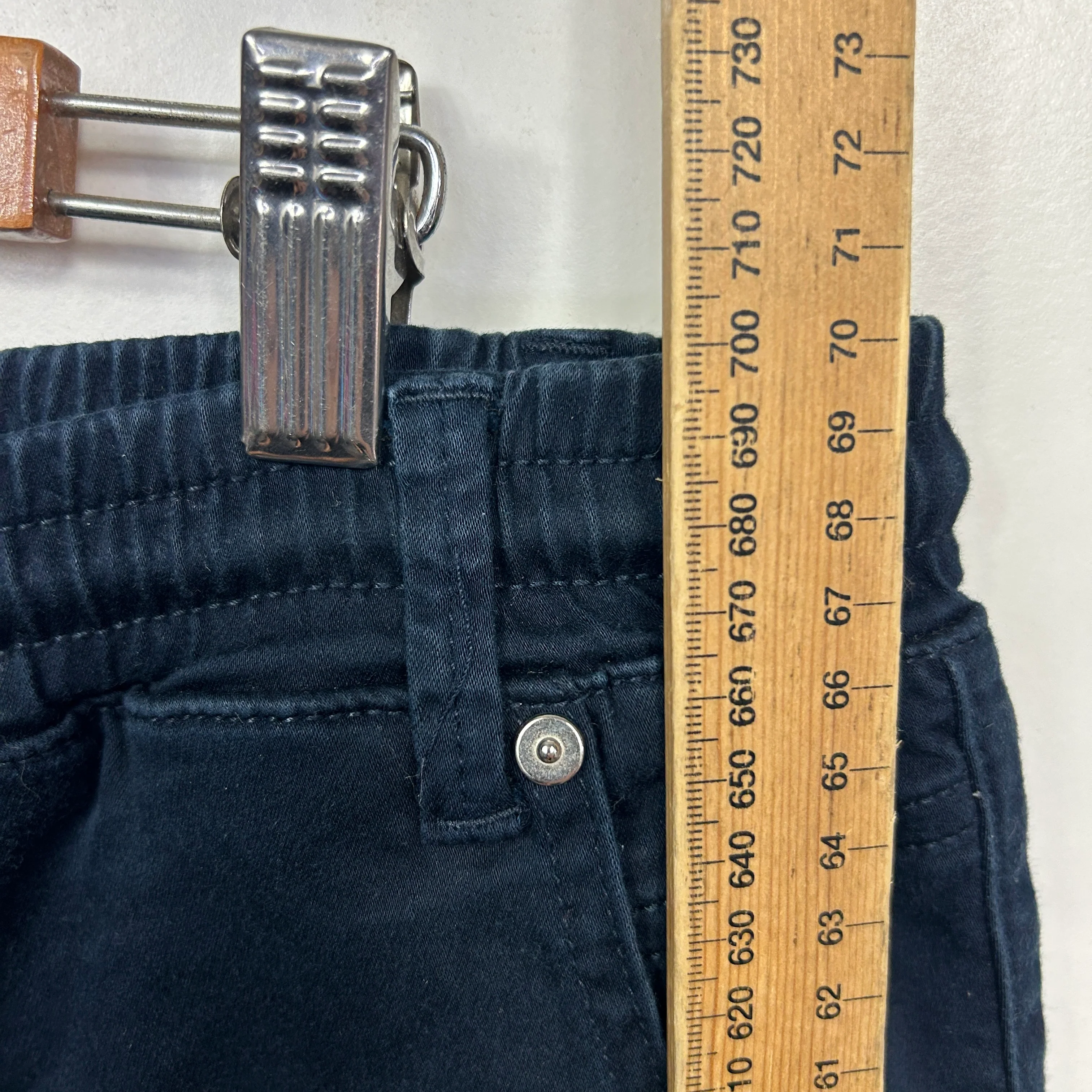 Virtuelle Navy Cropped Pants - Size 16 - Image 6