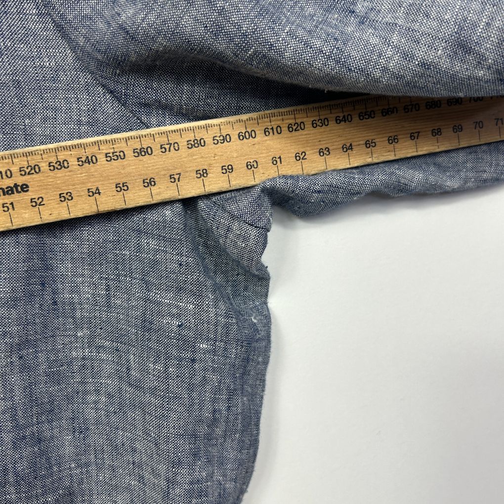W Lane Blue Linen Top Jacket - Size 18 - Image 5