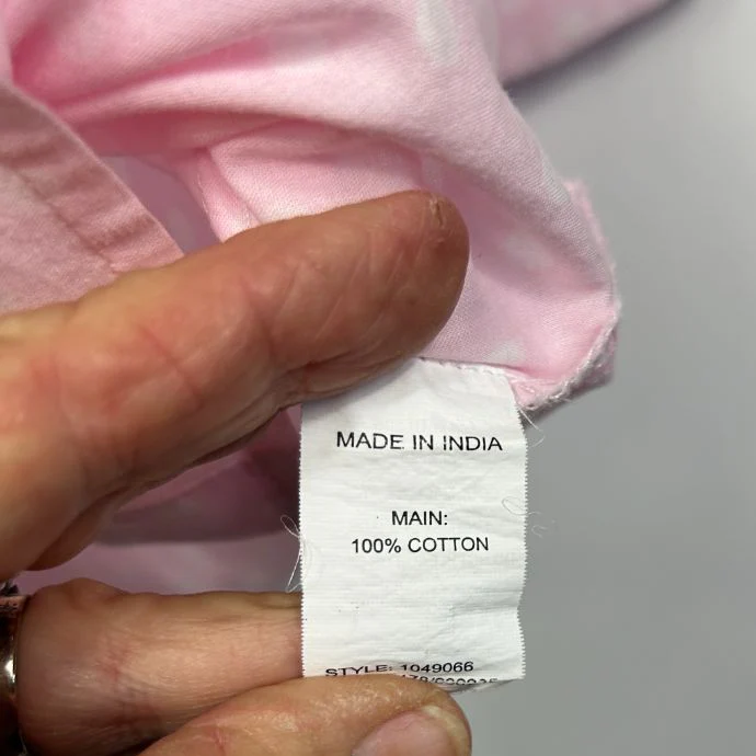 W.Lane Pink Cotton Shirt - Size 16 - Image 4