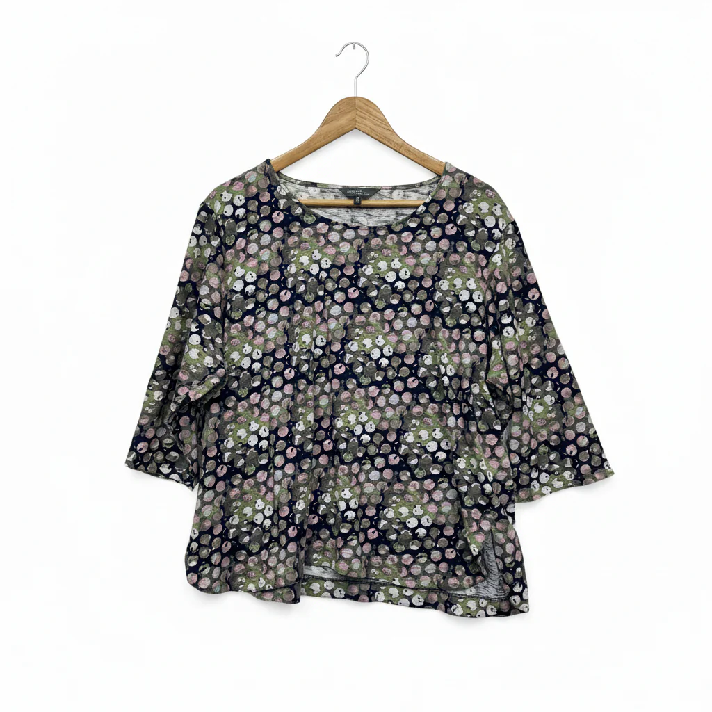 Yarra Trail Multicolour Floral Top - Size 16/18
